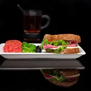Black lunch bag